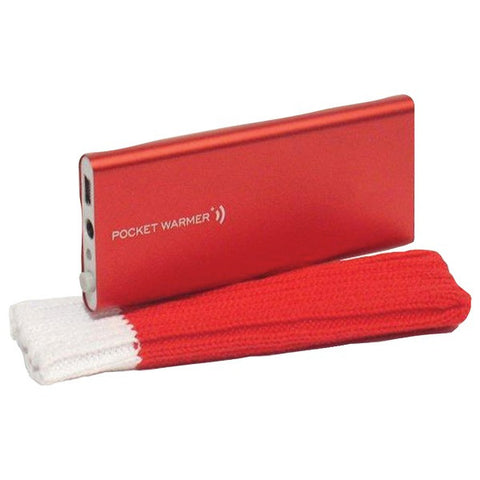 P3 P8430- RED 1,050mAh Pocket Warmer-Charger (Red)