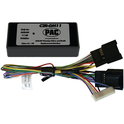 PAC C2R-GM11 Radio Replacement Interface (11-Bit Interface for 2007 GM(R) vehicles with No OnStar(R) System)
