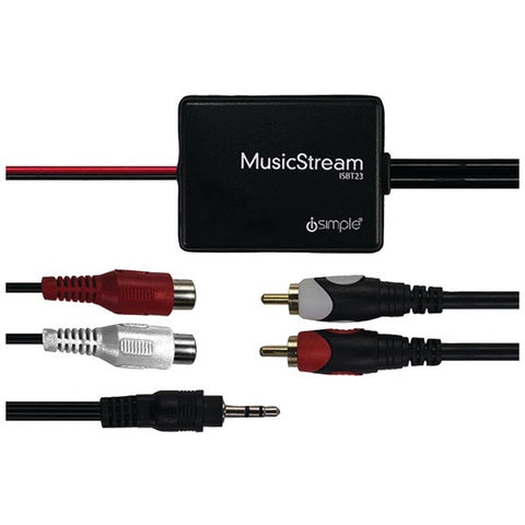 ISIMPLE ISBT23 MusicStream Bluetooth(R) Audio Receiver