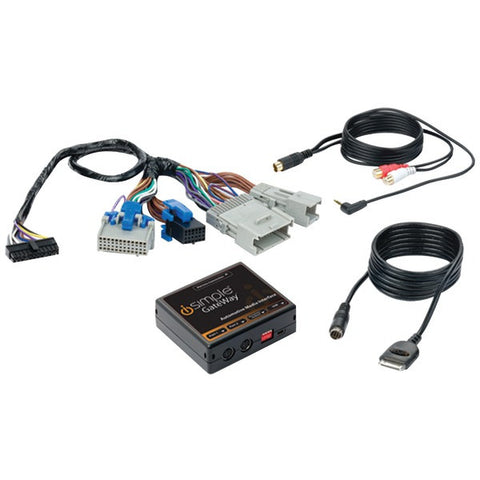 ISIMPLE ISGM575 iPhone(R)-iPod(R) & Auxiliary Audio-Input Interface GateWay(TM) Kit with HD Radio(TM) (for Select GM(R) Class II)