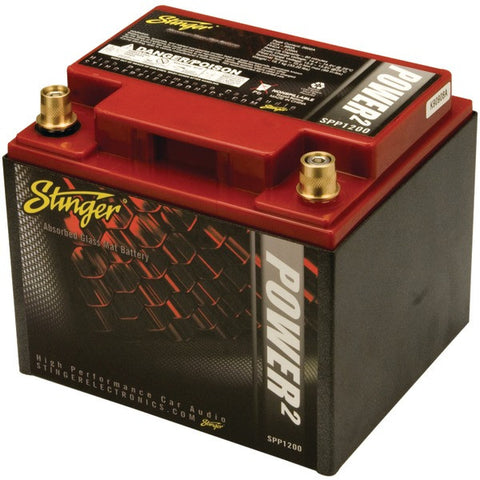 STINGER SPP1200 1,200-Amp Battery with Metal Case