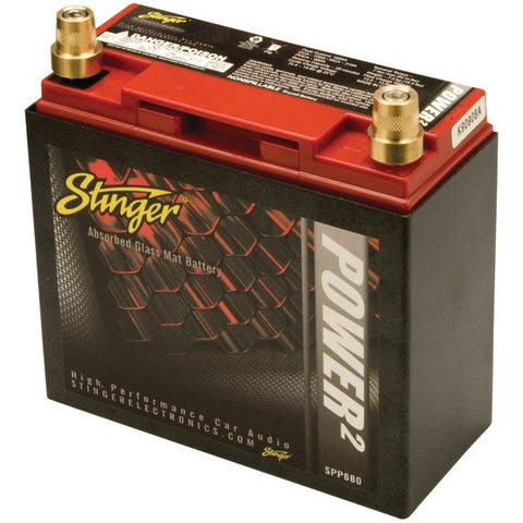 STINGER SPP680 680-Amp Battery with Metal Case