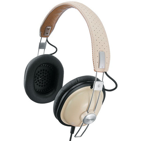 PANASONIC RP-HTX7-C1 HTX7 Retro Monitor Stereo Headphones (Cream)
