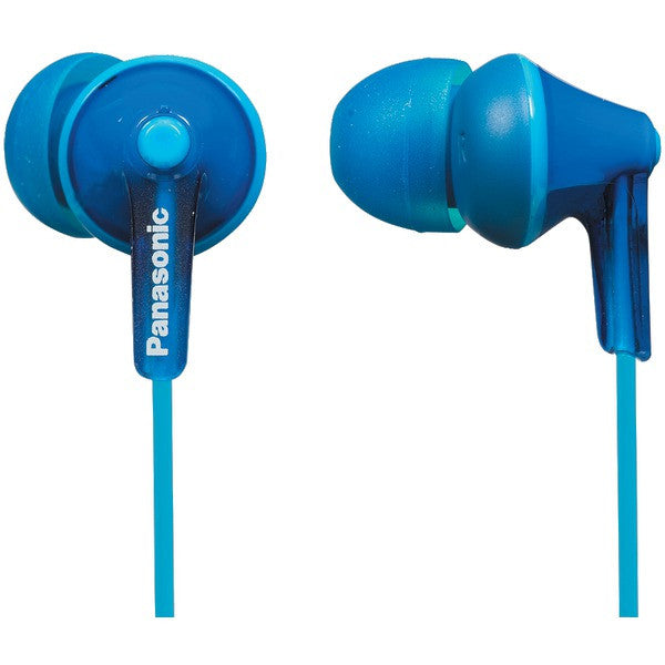 PANASONIC RP-HJE125-A HJE125 ErgoFit In-Ear Earbuds (Blue)