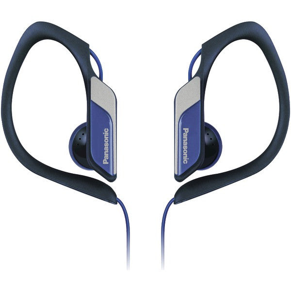 PANASONIC RP-HS34M-A HS34 Sport Headphones with Microphone (Blue)