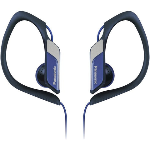 PANASONIC RP-HS34M-A HS34 Sport Headphones with Microphone (Blue)