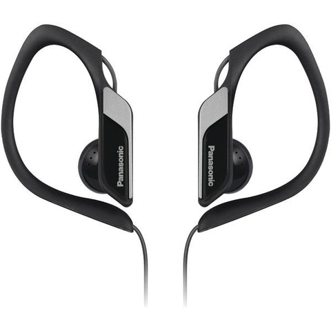 PANASONIC RP-HS34M-K HS34 Sport Headphones with Microphone (Black)
