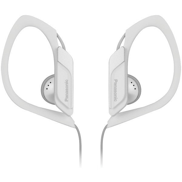 PANASONIC RP-HS34M-W HS34 Sport Headphones with Microphone (White)