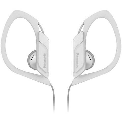 PANASONIC RP-HS34M-W HS34 Sport Headphones with Microphone (White)