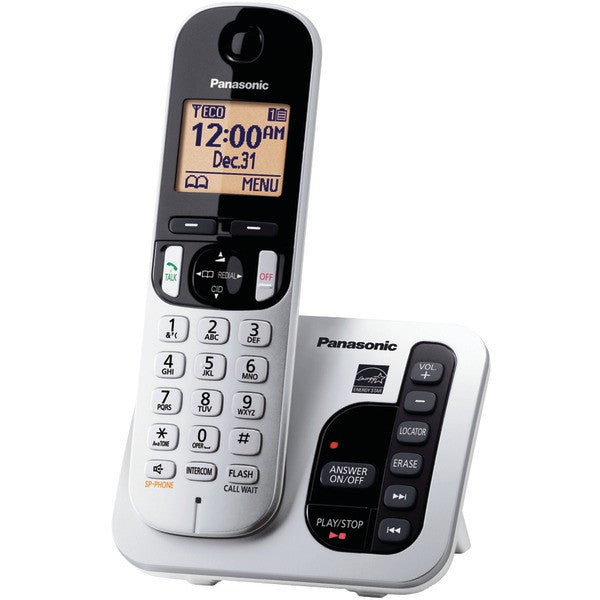 PANASONIC KX-TGC220S DECT 6.0 Plus Expandable Digital Cordless Answering System (Single-Handset System)