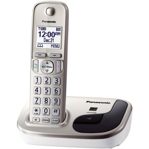PANASONIC KX-TGD210N DECT 6.0 Plus Single Handset Expandable Digital Cordless Phone System