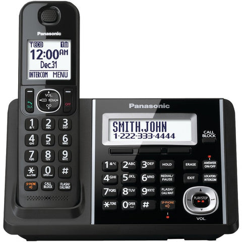 PANASONIC KX-TGF340B DECT 6.0 1.9 GHz Expandable Digital Cordless Phone System (1 Handset)