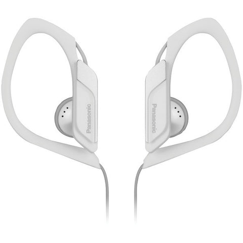 PANASONIC RP-HS34-W Sweat-Resistant Sports Earbuds (White)