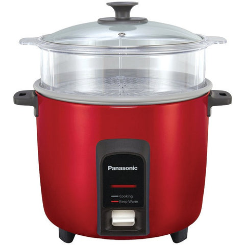 PANASONIC SR-Y22FGJR 12-Cup Automatic Rice Cooker (Red)