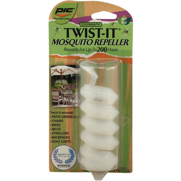 PIC TWISTIT Twist It Mosquito Repeller