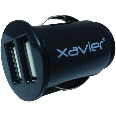 Xavier CAR-USB 2-Port USB Car Charger, Black