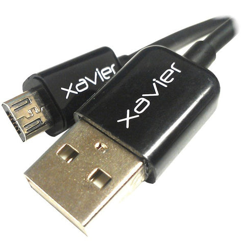 Xavier USBAMB-03 USB-A Male to Micro USB-B Male Cable (3ft)