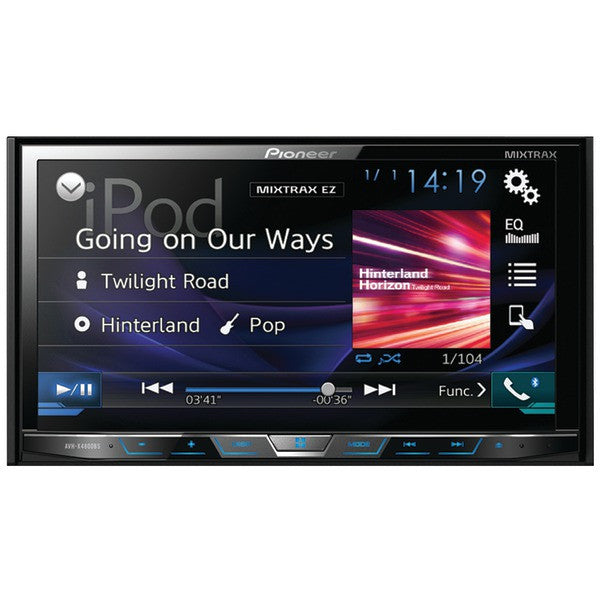 PIONEER AVH-X4800BS 7" Double-DIN In-Dash DVD Receiver with Motorized Display, Bluetooth(R) & SiriusXM(R) Ready