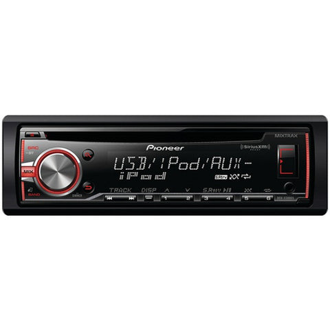 Single-Din In-Dash CD Receiver with MIXTRAX(R), SiriusXM(R) Ready, USB, Pandora(R) Internet Radio Ready, Android(TM) Music Support with AOA 2.0 & Color Customization