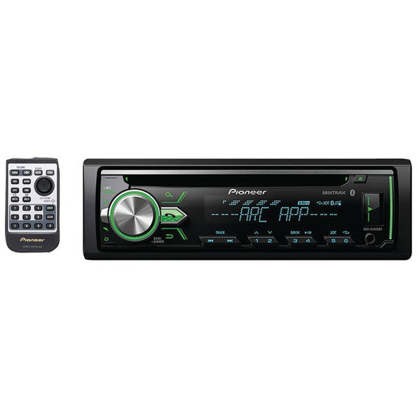 PIONEER DEH-X4900BT Single-DIN In-Dash CD Receiver with MIXTRAX(R), Bluetooth(R) & Multicolor Dual-Zone Display Control