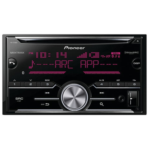 PIONEER FH-X730BS Double-DIN In-Dash CD Receiver with MIXTRAX(R), Bluetooth(R) & SiriusXM(R) Ready