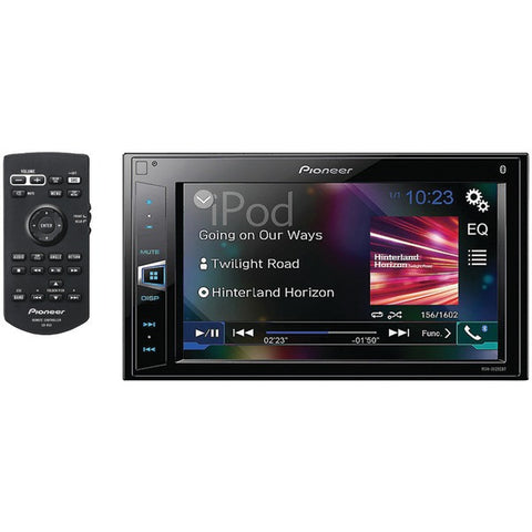 PIONEER MVH-AV290BT 6.2" Double-DIN In-Dash Digital Media A-V Receiver with Bluetooth(R)
