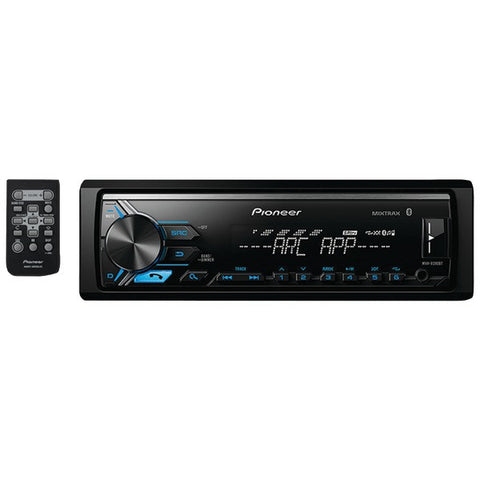 PIONEER MVH-X390BT Single-DIN In-Dash Shallow-Chassis Digital Media Receiver with Bluetooth(R) & MIXTRAX(R)