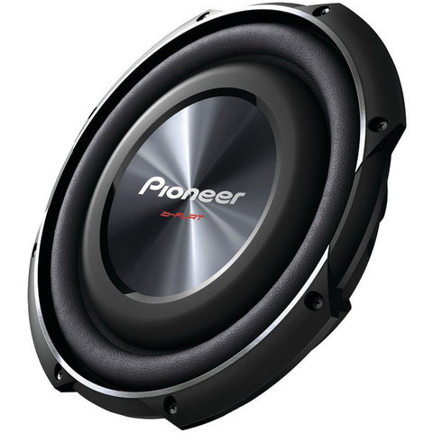 PIONEER TS-SW2502S4 10" 1,200-Watt Shallow-Mount Subwoofer with Single 4ohm Voice Coil