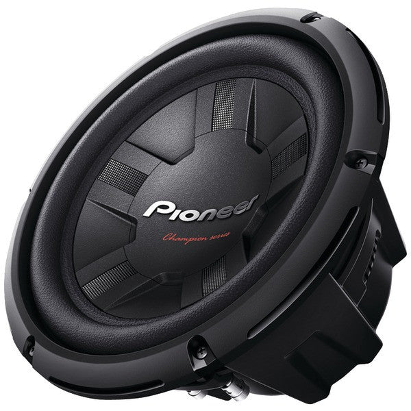 PIONEER TS-W261S4 Champion Series 10" 1,200-Watt 4ohm Subwoofer (Single Voice Coil)