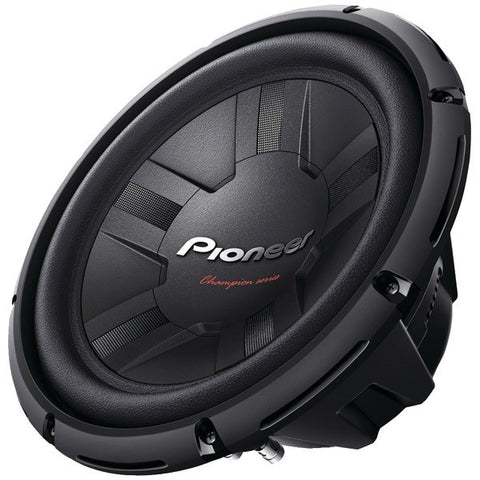 PIONEER TS-W311D4 Champion Series 12" 1,400-Watt Subwoofer (Dual voice coil)