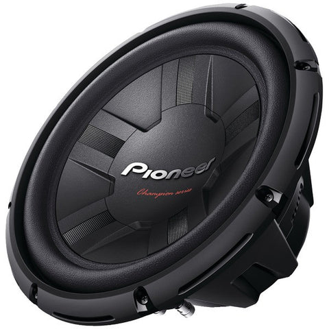 PIONEER TS-W311S4 Champion Series 12" 1,400-Watt Subwoofer (Single Voice Coil)