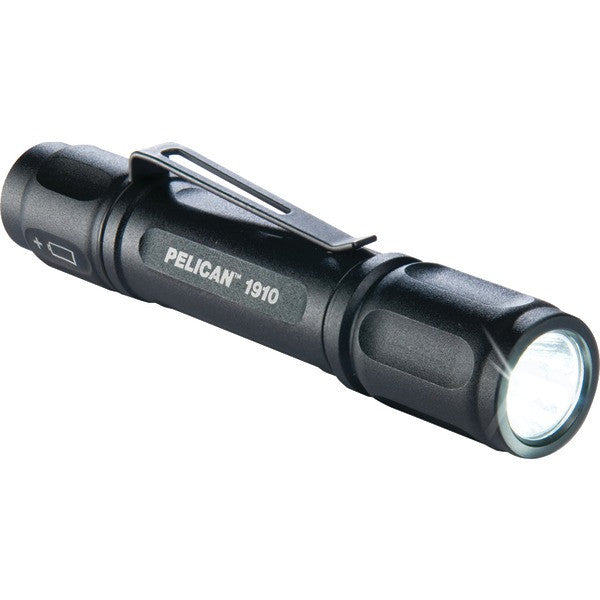 PELICAN 019100-0000-110 72-Lumen 1910 Small LED Flashlight