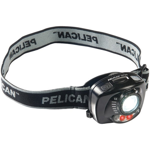 PELICAN 027200-0101-110 200-Lumen 2720 3-Mode Gesture-Activated LED Headlamp