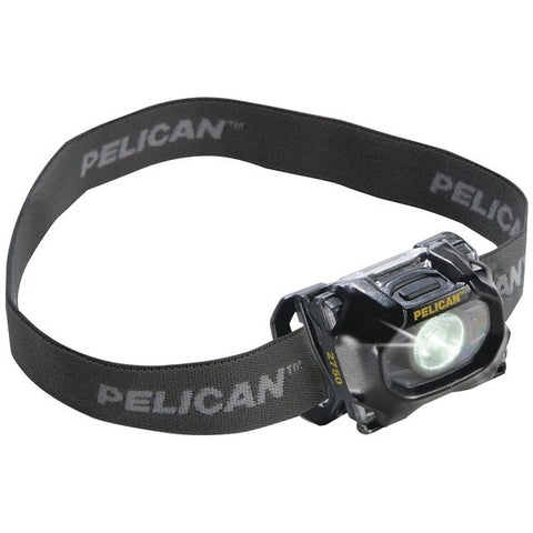PELICAN 027500-0101-110 193-Lumen 2750 LED Adjustable Headlamp (Black)