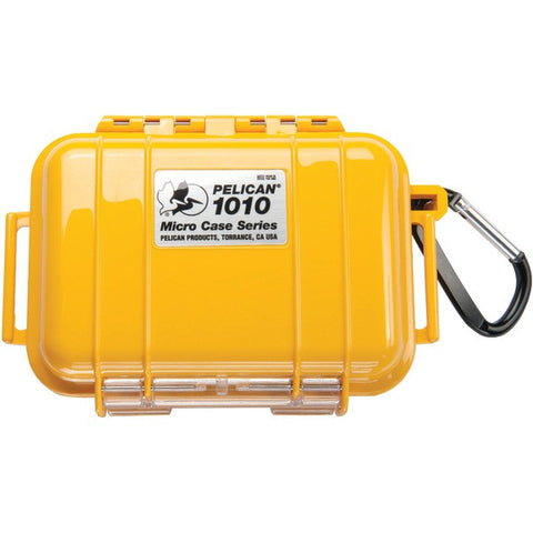 PELICAN 1010025240 1010 Micro Case(TM) (Yellow)