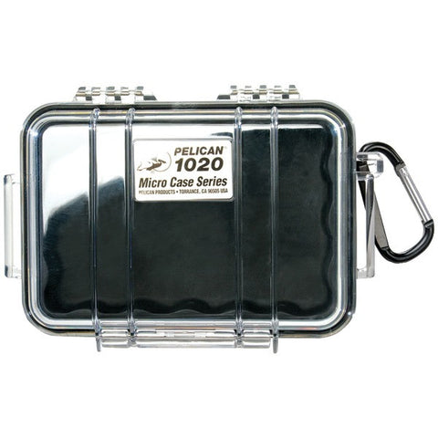 PELICAN 1020-025-100 1020 Micro Case(TM) (Black-Clear)