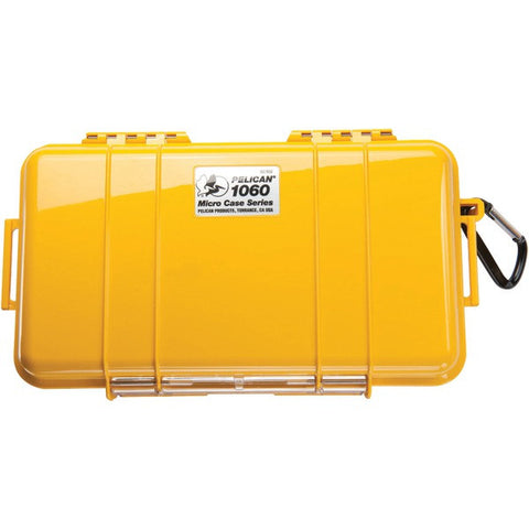 PELICAN 1060025240 1060 Micro Case(TM) (Yellow-Solid)