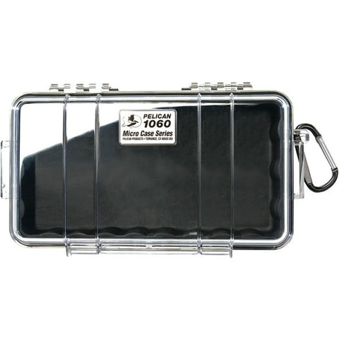 PELICAN 1060-025-100 1060 Micro Case(TM) (Black-Clear)