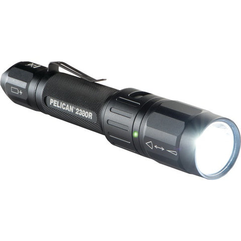 PELICAN 02380R-0000-110 305-Lumen ProGear(TM) 2380R Aluminum Rechargeable Spotlight-Floodlight Flashlight