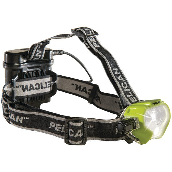 PELICAN 02785-0000-245 215-Lumen Safety-Certified Headlamp (Safety Yellow)