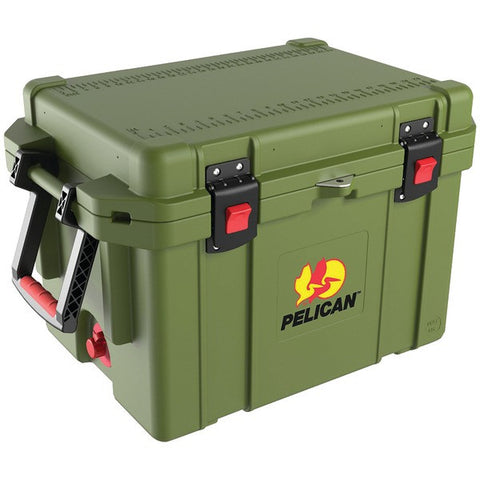 PELICAN 32-65Q-CC-OD 65-Quart ProGear(TM) Elite Cooler (Green)