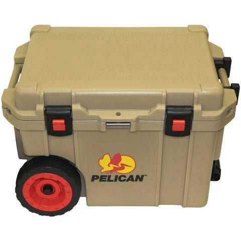 PELICAN 32-45QW-OC-TAN 45-Quart ProGear(TM) Elite Wheeled Cooler (Tan)