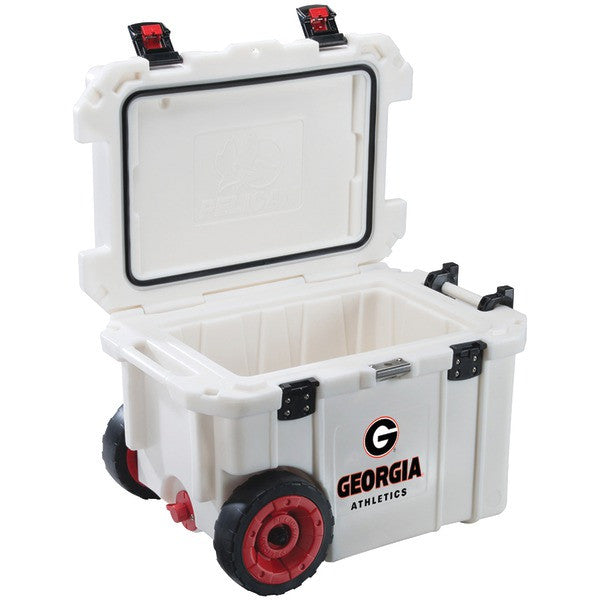 PELICAN CC-19320-45QWT University of Georgia Bulldogs(R) Elite Wheeled Cooler