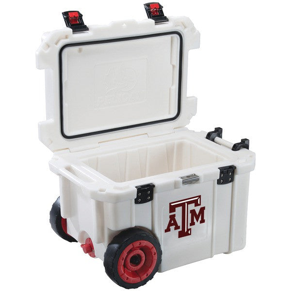 PELICAN CC-19322-45QWT Texas A&M University Aggies(R) Elite Wheeled Cooler