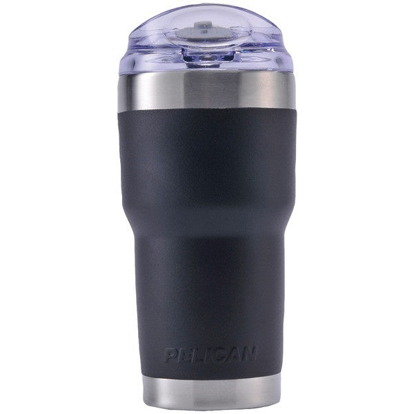 PELICAN TRAV-SD22-BLK 22-Ounce Sliding-Lid Traveler(TM) Tumbler (Black)