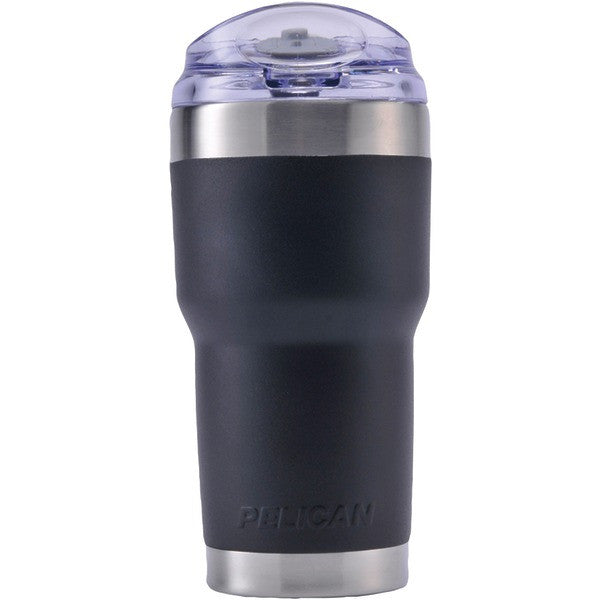 PELICAN TRAV-SN22-BLK 22-Ounce Snap-Lid Traveler(TM) Tumbler (Black)