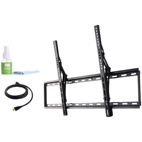 Fino FT84k2 42"-80" Extra Large Tilt Mount with HDMI(R) Cable & Screen Cleaner