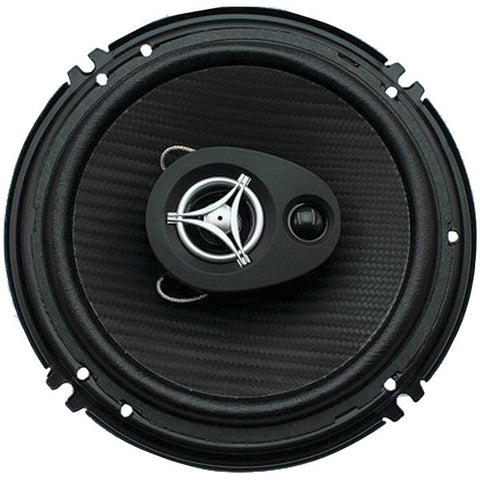 POWER ACOUSTIK EF-653 Edge Series Coaxial Speakers (6.5", 3 Way, 400 Watts max)