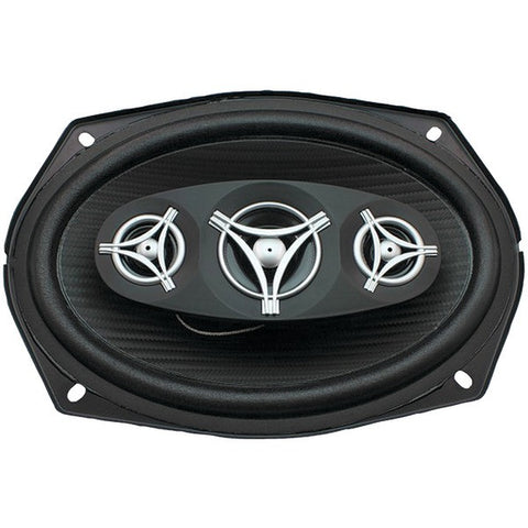 POWER ACOUSTIK EF-694 Edge Series Coaxial Speakers (6" x 9", 4 Way, 800 Watts max)