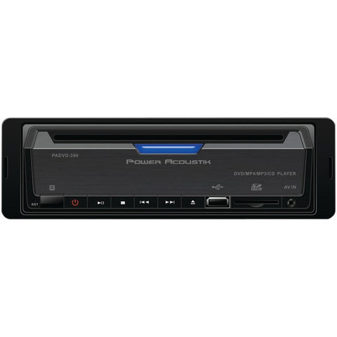 POWER ACOUSTIK PADVD-390 Single-DIN In-Dash DVD Receiver